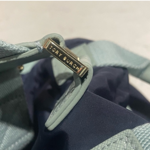 Tory Burch Navy and Light Blue Backpack #40 main image 10